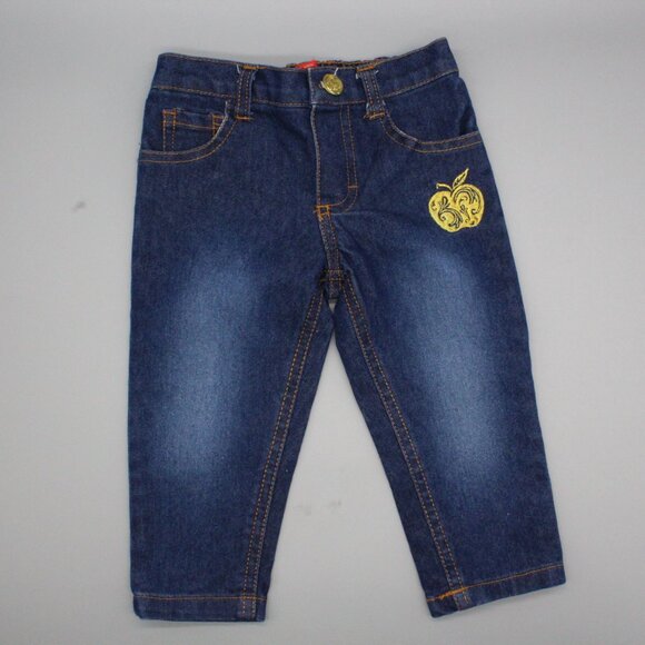 Vintage Apple Bottoms Girls 2-Piece Outfit 18 Months – Shirt & Jeans - Picture 4 of 5